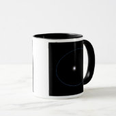 Mug L'orbite d'un système triple étoile en forme d'hor (Devant droit)