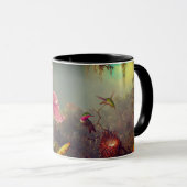 Mug L'orchidée de Cattleya et trois colibris Heade (Devant droit)