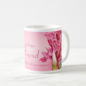 Mug L'orchidée de rose "d'ami fabuleux" remercie la (Devant droit)