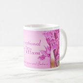 Mug L'orchidée sensationnelle de lillac de maman (Devant droit)
