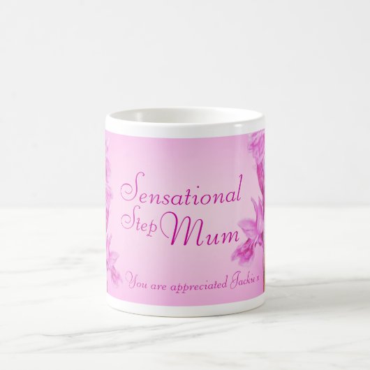 Mug L'orchidée sensationnelle de lillac de maman (Centre)
