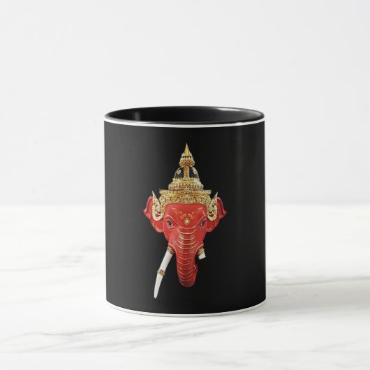 Mug Lord Ganesha en thaïlandais traditionnel Khon Mask (Centre)