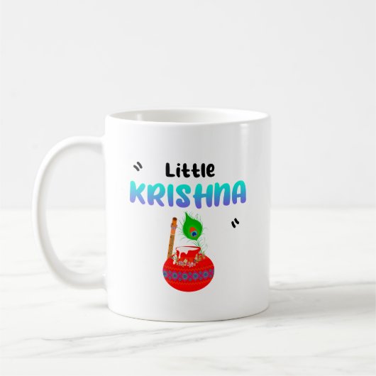 Mug Lord Krishna Janmashtami Laddu Gopal (Gauche)