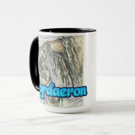 Mug Lordaeron'L' (Art brut) : (Devant gauche)