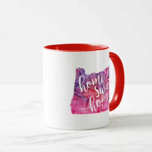 Mug L'Orégon à la maison doux à la maison (Devant droit)