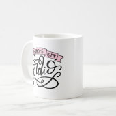 Mug L'Organisation Est Mon Cardio (Devant gauche)