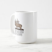 Mug L'orignal est en liberté (Devant gauche)