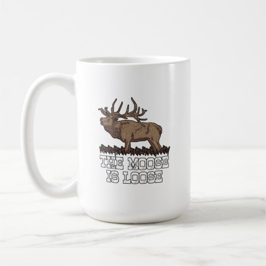 Mug L'orignal est en liberté (Gauche)