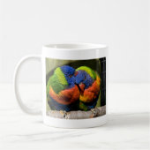 Mug Lorikeets dans l'amour (Gauche)