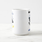 Mug Lorsque la vie vous lance une courbe (Centre)