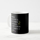 MUG LORSQUE L'INJUSTICE DEVIENT NORMALE, LA RÉSISTANCE (Devant gauche)
