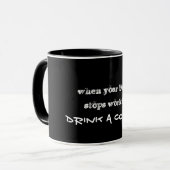 Mug lorsque votre cerveau cesse de fonctionner (Devant gauche)