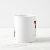 Mug Lory Noir-Couvert par Edward Lear (Centre)