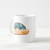 Mug Los Angeles California City Skyline (Devant gauche)