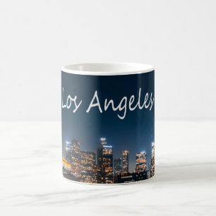 Mug Los Angeles California City Skyline la nuit