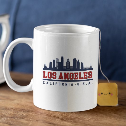 Mug Los Angeles California Skyline View
