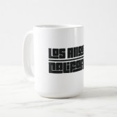 Mug Los Angeles - Californie (Devant gauche)