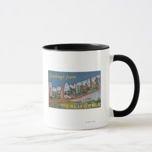 Mug Los Angeles, CalifornieScènes de grandes lettres