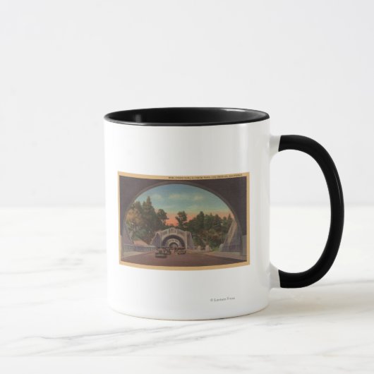 Mug Los Angeles, CATunnel Vue du parc Elysian (Droite)
