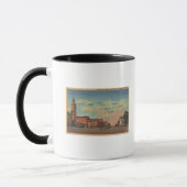 Mug Los Angeles, CAView du campus de l'U.S.C. (Gauche)