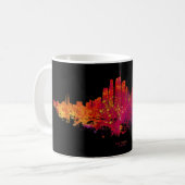 Mug Los Angeles City Skyline couleur (Devant gauche)