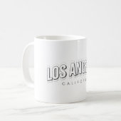 Mug Los Angeles Retro (Devant gauche)
