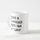 Mug los angeles sports fan, being (Devant gauche)