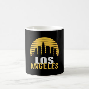 Mug Los Angeles USA City Skyline Skyline Drôle cadeau