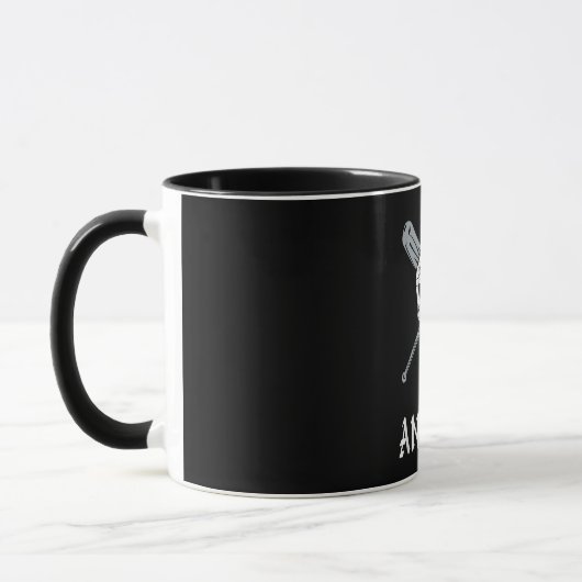 Mug Los Angeles Varsity Style Baseball Skull Cadeau (Gauche)