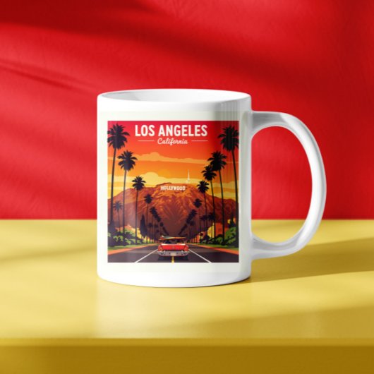 Mug Los Angeles vintage Californie