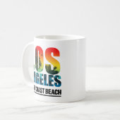 Mug Los Angeles West Coast Beach (Devant gauche)