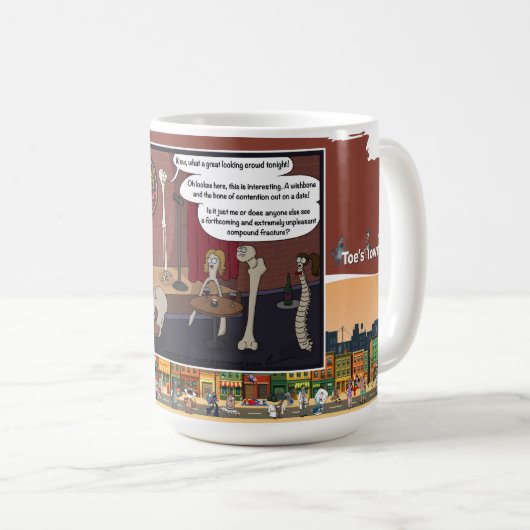 Mug L'Os de la Discorde | Classique d'Anniversaire (Devant droit)