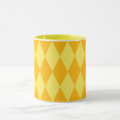 Mug Losanges damier jaune clair et foncé (Centre)