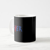 Mug Loser Lover Drie Bleu Couleur Rare Air Corresponda (Devant gauche)