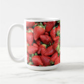 Mug Lot de fraises rouges juteuses (Gauche)