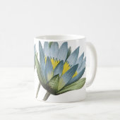 Mug lotus bleu (Nymphaea caerulea) par Redouté (Devant droit)