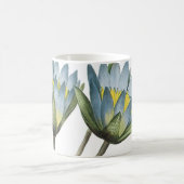 Mug lotus bleu (Nymphaea caerulea) par Redouté (Centre)