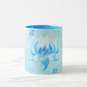 Mug Lotus des Eaux Calmes – Œuvre d'art florale sarcel