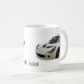 Mug Lotus Exige - Changez les règles (Devant droit)