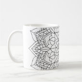 Mug Lotus Flower Mandala (Gauche)