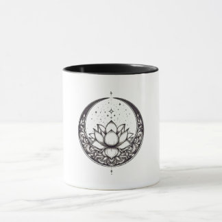 Mug lotus lune