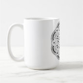 Mug Lotus Mandala Design (Gauche)
