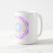 Mug Lotus Mandala Design (Devant droit)
