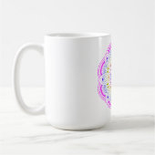 Mug Lotus Mandala Design (Gauche)