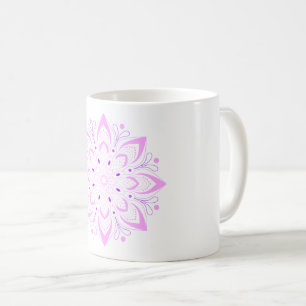 Mug Lotus Mandala Design