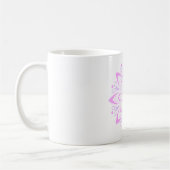 Mug Lotus Mandala Design (Gauche)