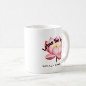 Mug Lotus Pour L'Élection De POTUS Harris (Devant droit)
