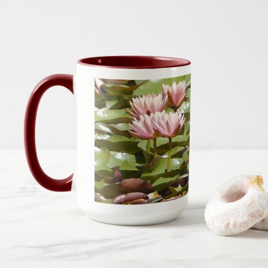 MUG LOTUS ROSE BLOSSOMS (Avec donut)