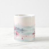 Mug Lotus Rouge Sur Votre Musique (Centre)