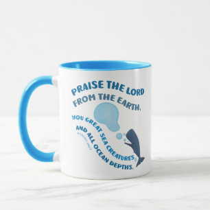 Mug Louange au Seigneur verset biblique sur les psaume